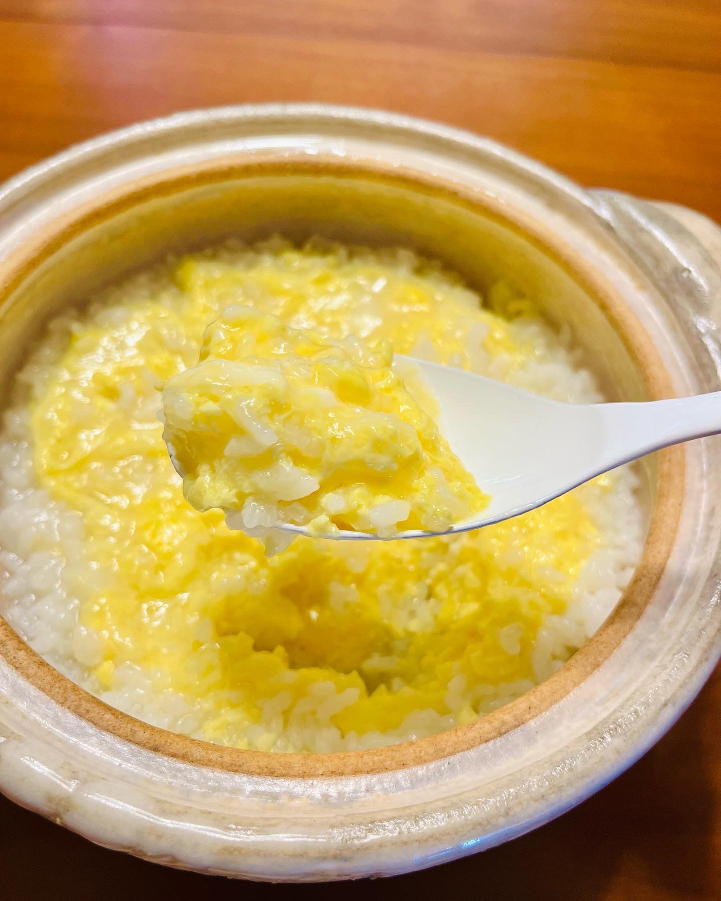 Egg Porridge Happy Donabe Life