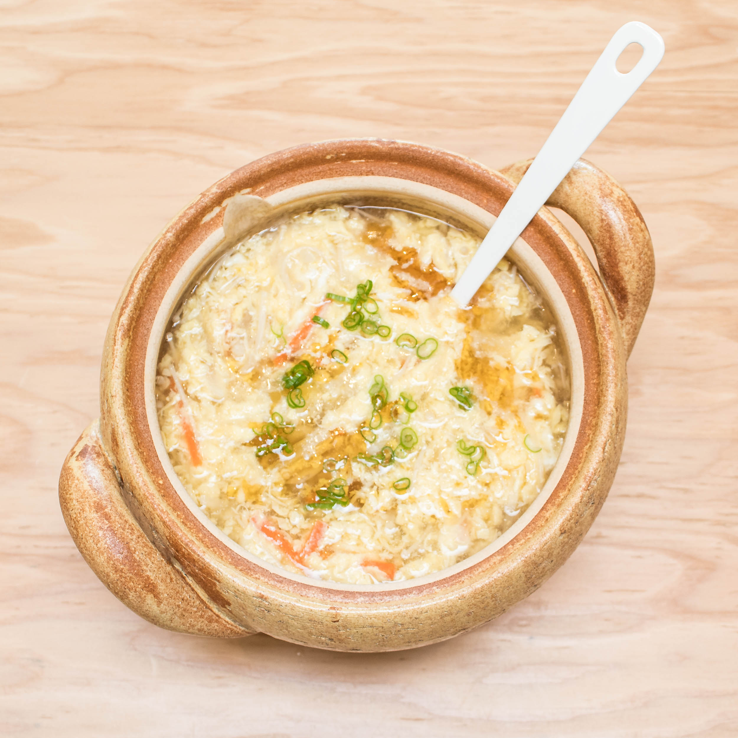 Egg Drop Vegetable Soup – Happy Donabe Life