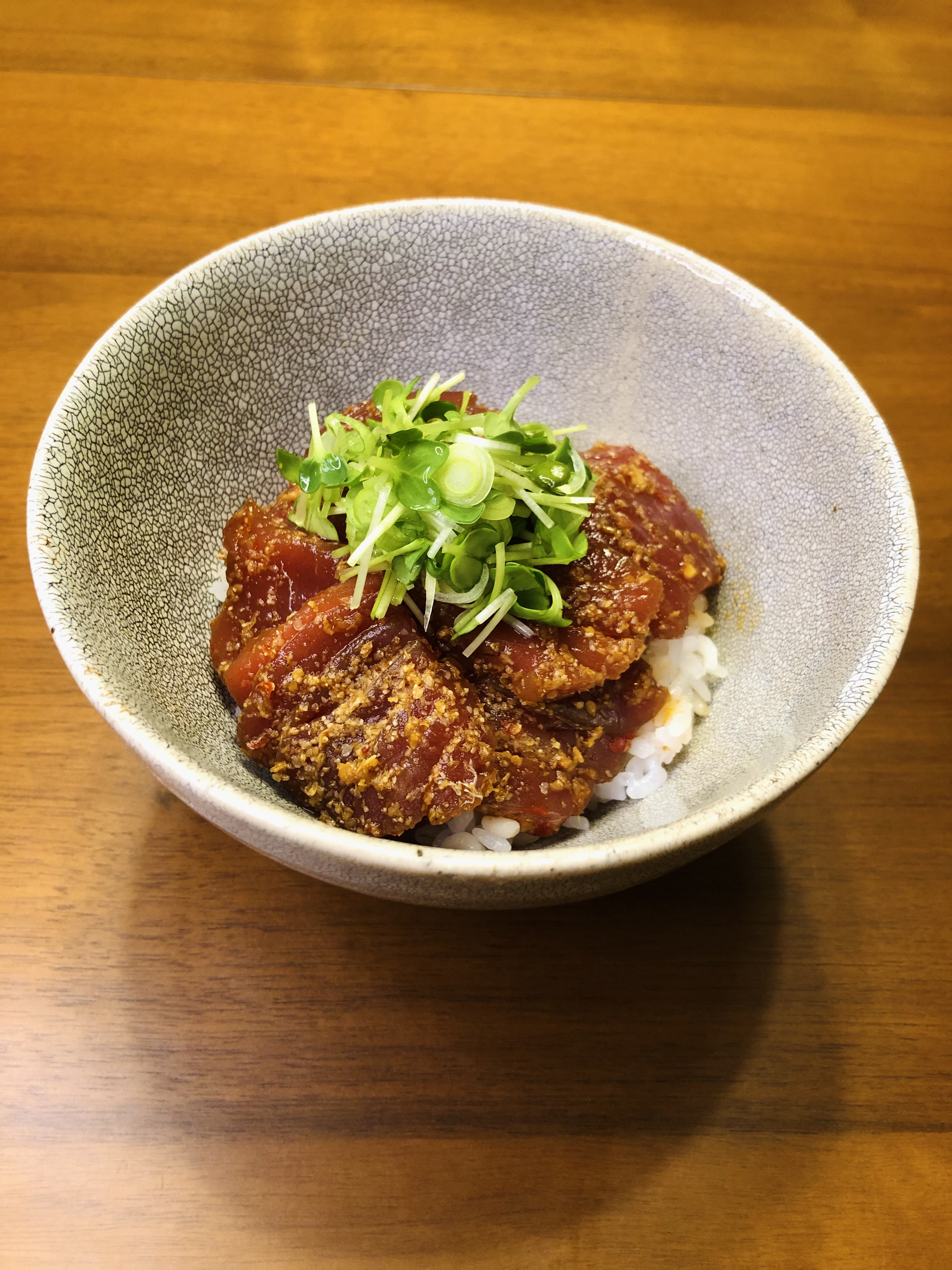 Spicy Soy-Marinated Tuna Rice Bowl – Happy Donabe Life