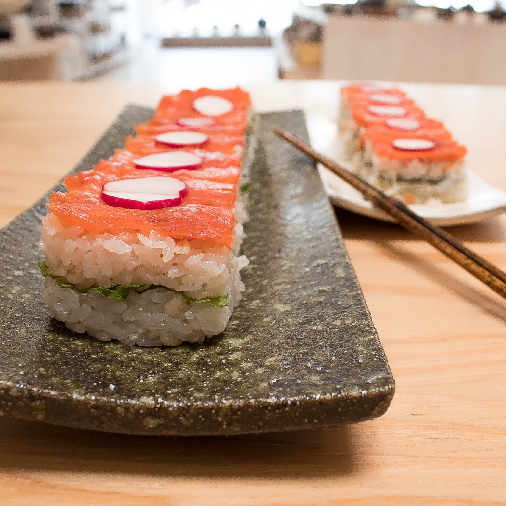 Moule à sushi Oshizushi Hinoki