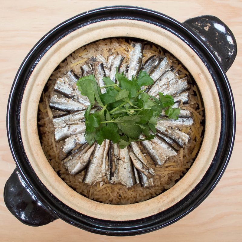 Oil Sardine Rice Happy Donabe Life