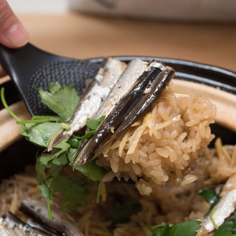 Oil Sardine Rice Happy Donabe Life