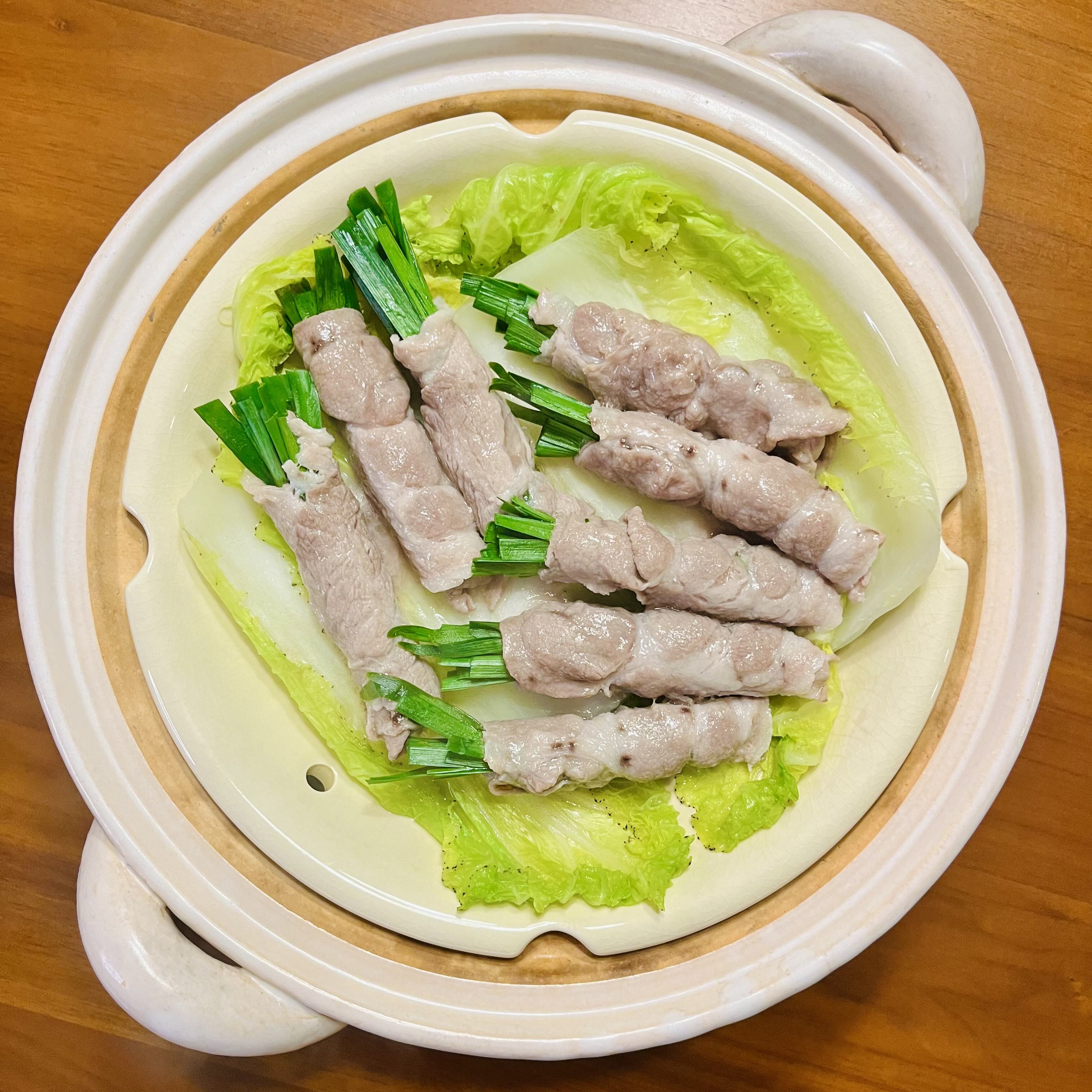 Steamed Shabu Shabu Pork Wraps – Happy Donabe Life