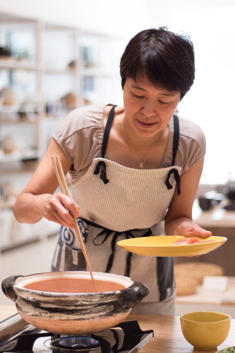 Salmon and Daikon in Garlic Butter Miso Sauce Happy Donabe Life