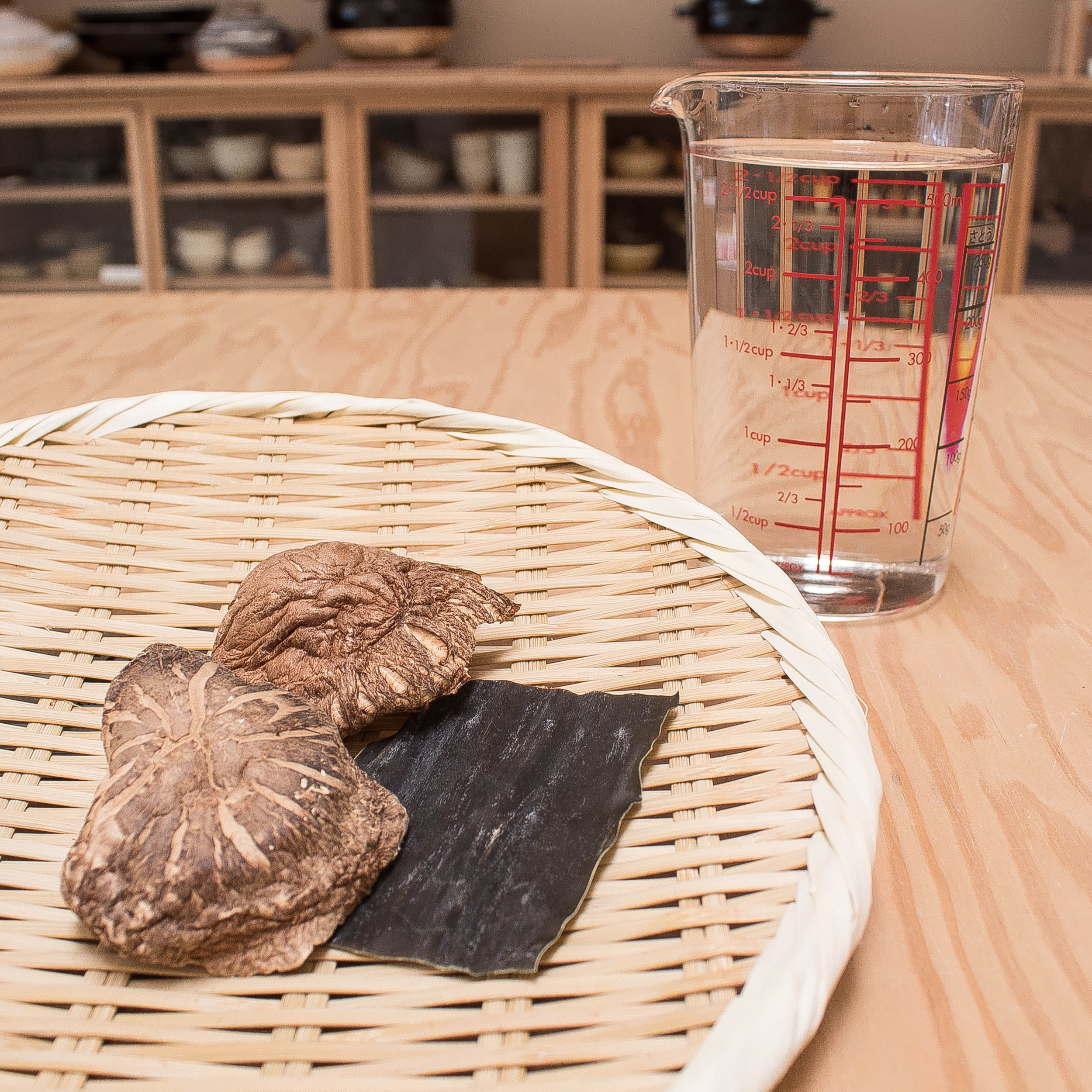 Kombu and Shiitake Mushroom Dashi Happy Donabe Life