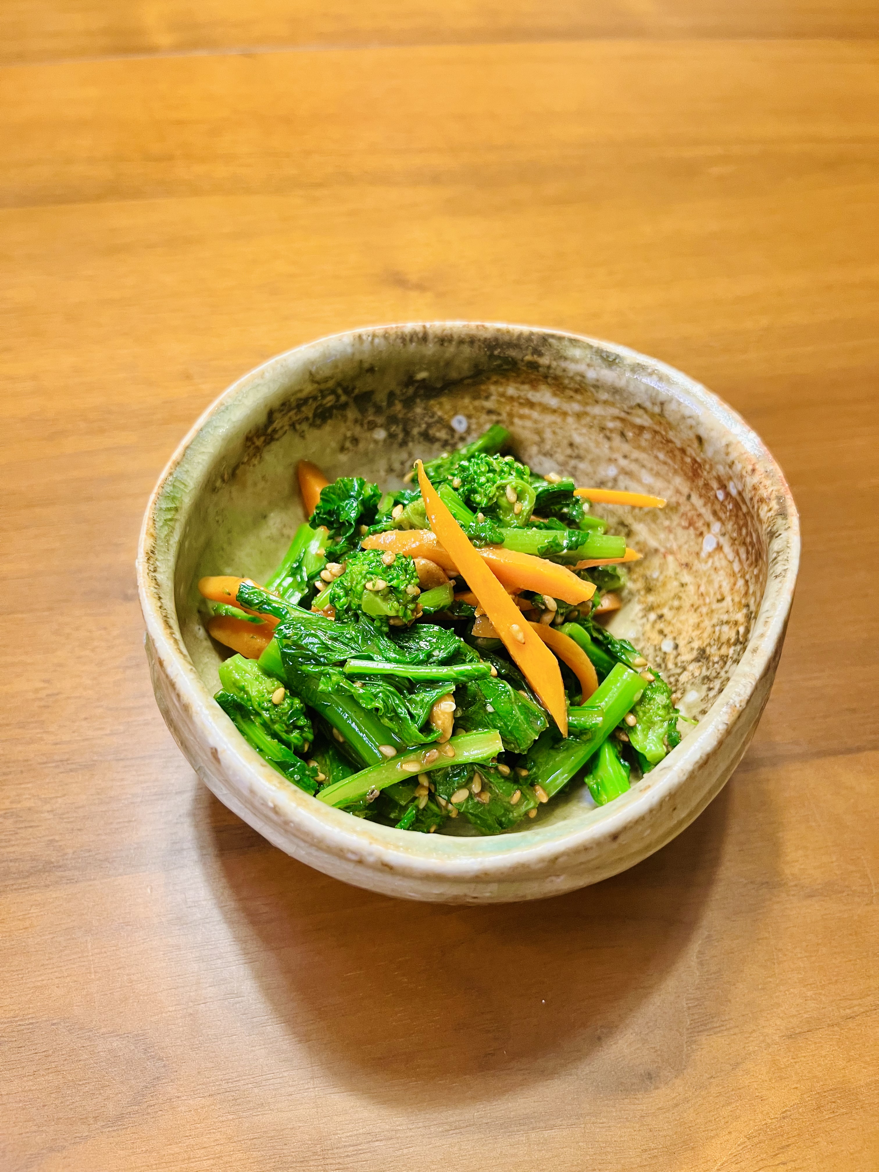 Rapini in Sesame Karashi Sauce – Happy Donabe Life