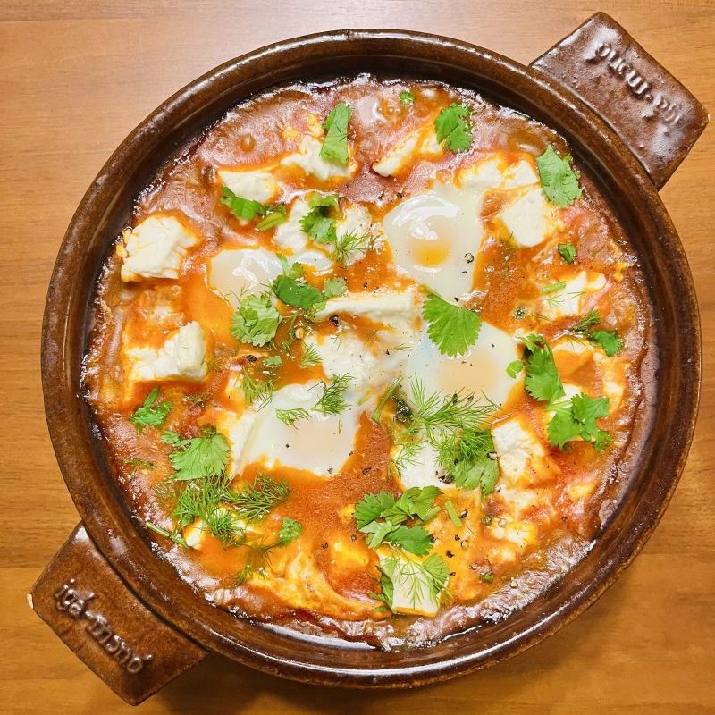 Tofu Shakshuka – Happy Donabe Life
